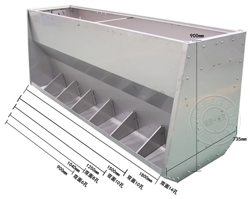 豬用自動(dòng)采食槽