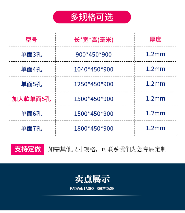 不銹鋼育肥單面料槽